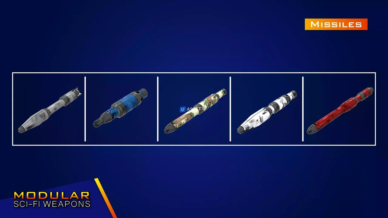 Modular Sci-Fi Weapons
