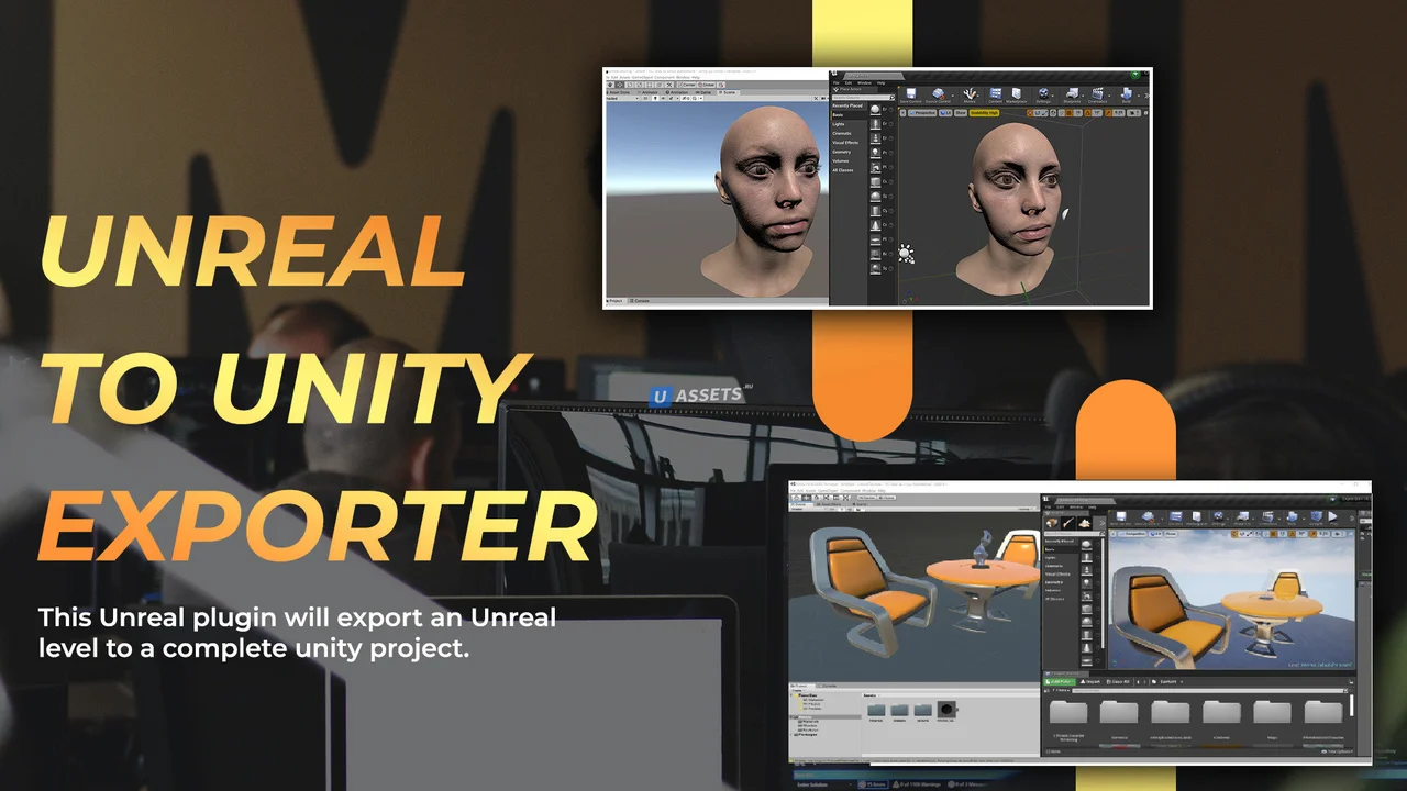 Exporter for Unreal to Unity - Lite