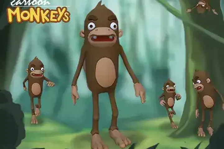 Cartoon Monkeys