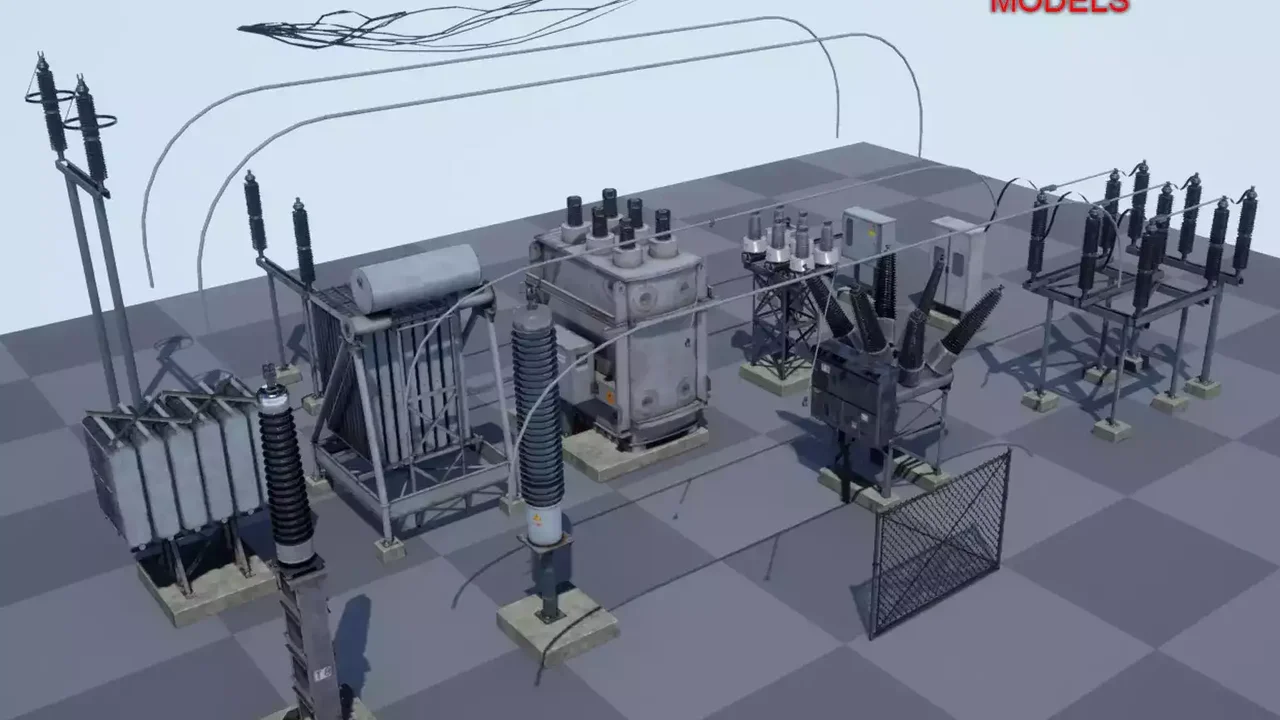 Electric Substation ( Power Grid )