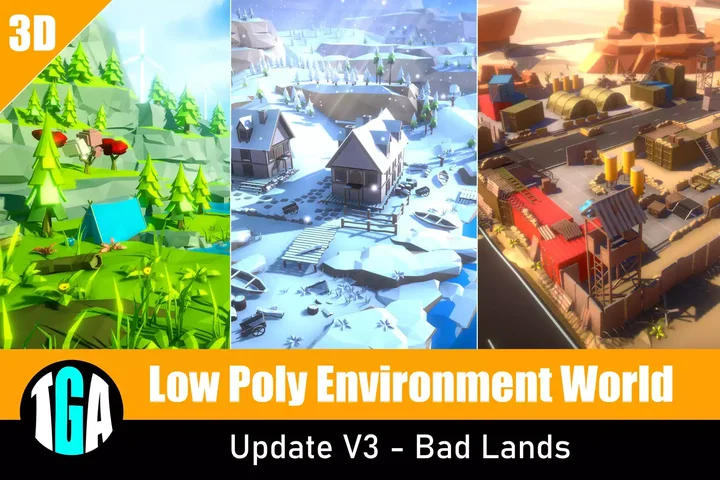 Low Poly Environment World
