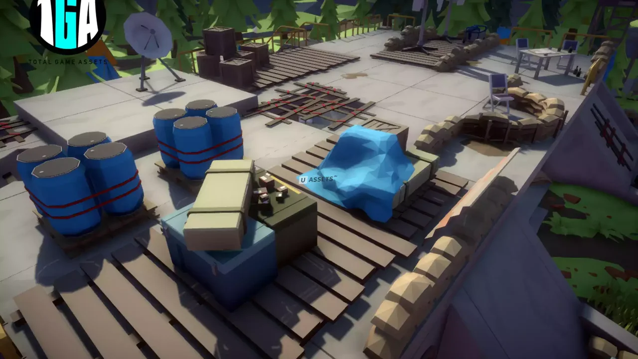 Low Poly Environment World