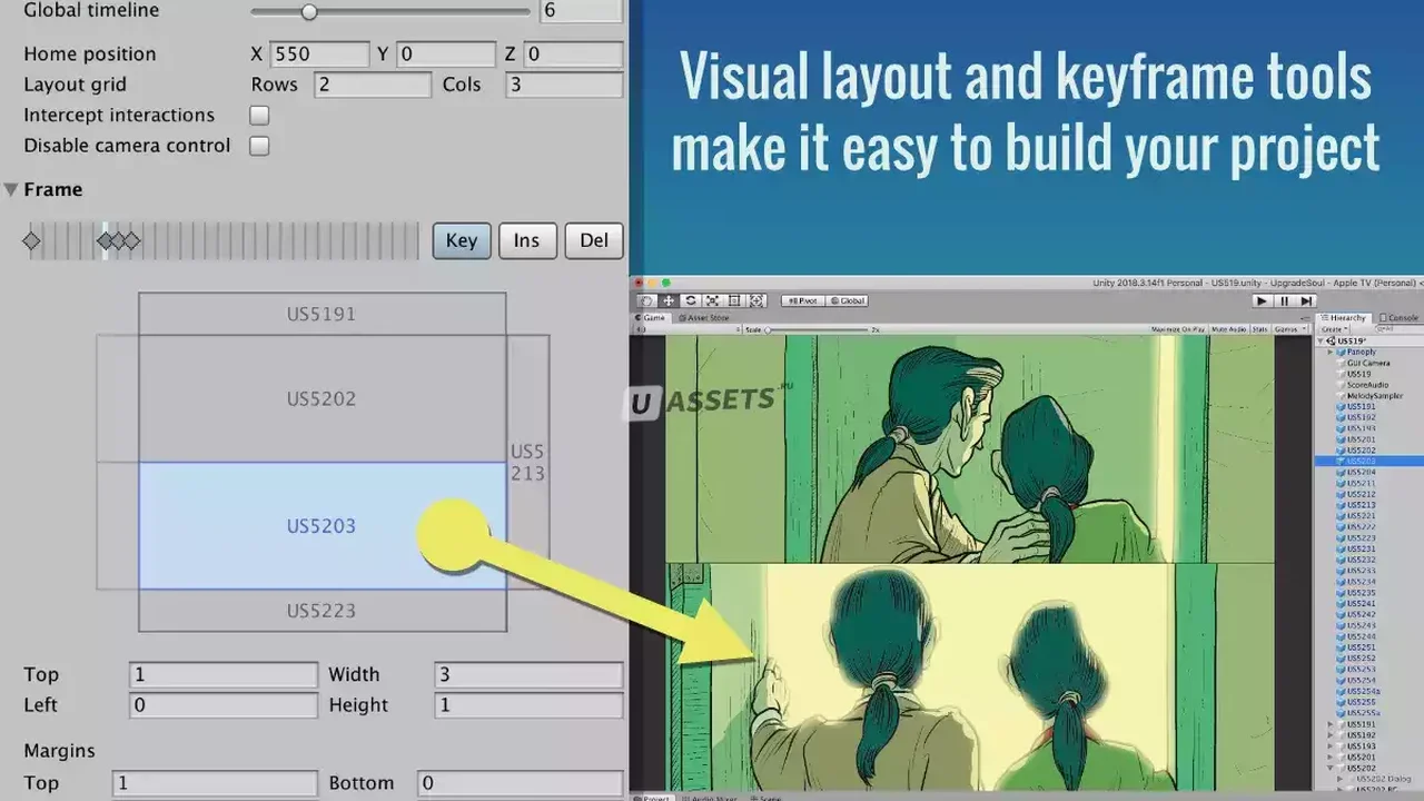Panoply Comics Splitscreen for Unity
