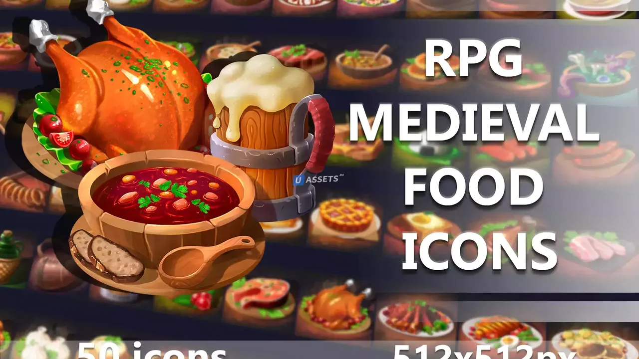 3700 Fantasy RPG Icons Pack