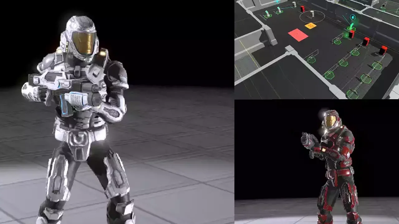 Sci Fi Top Down Game Template