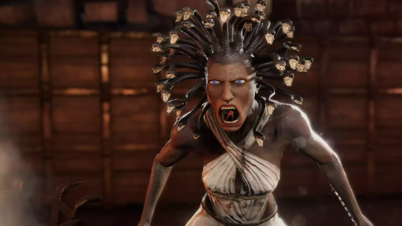 Medusa (Female) Human & Snake Mythology Pack PBR - Fantasy RPG