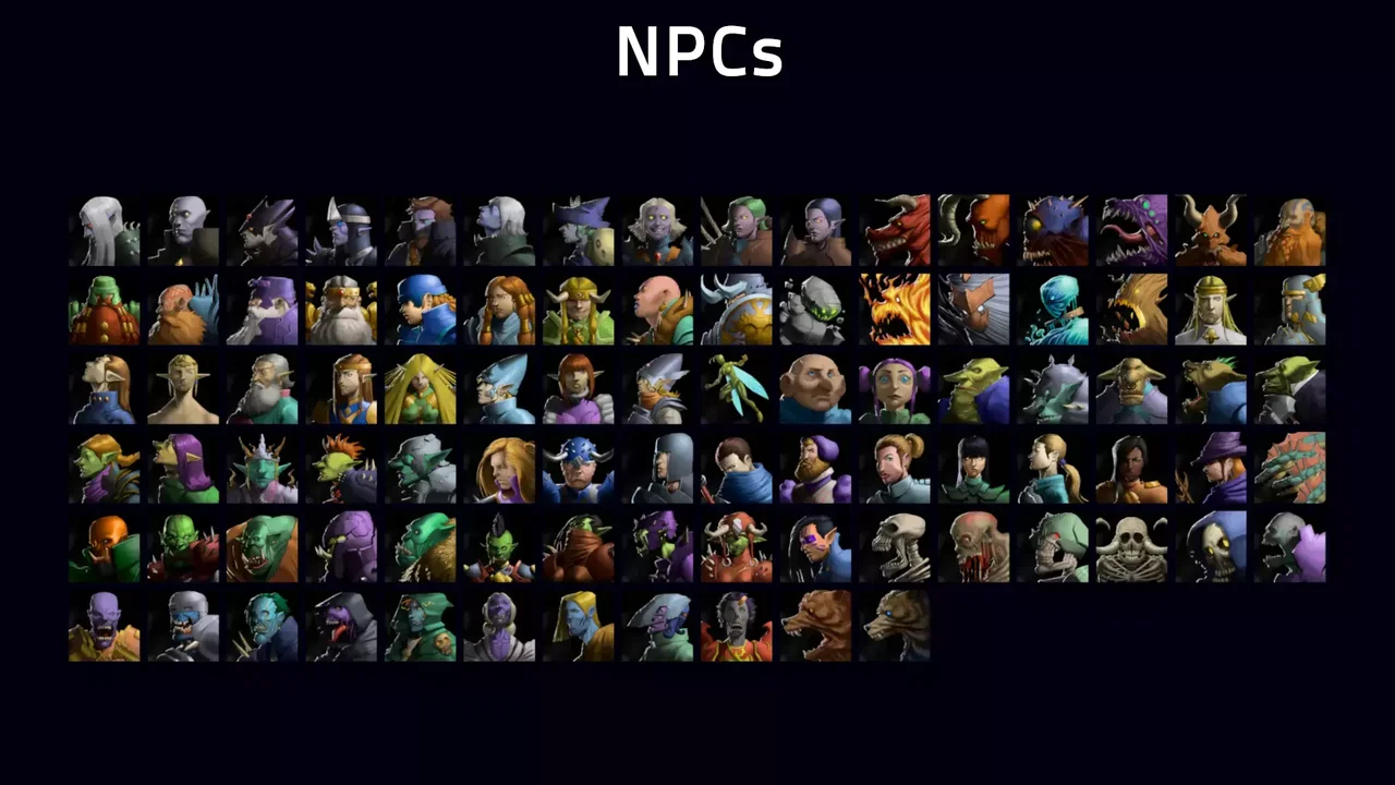 250+ NPC Icons - Fantasy RPG