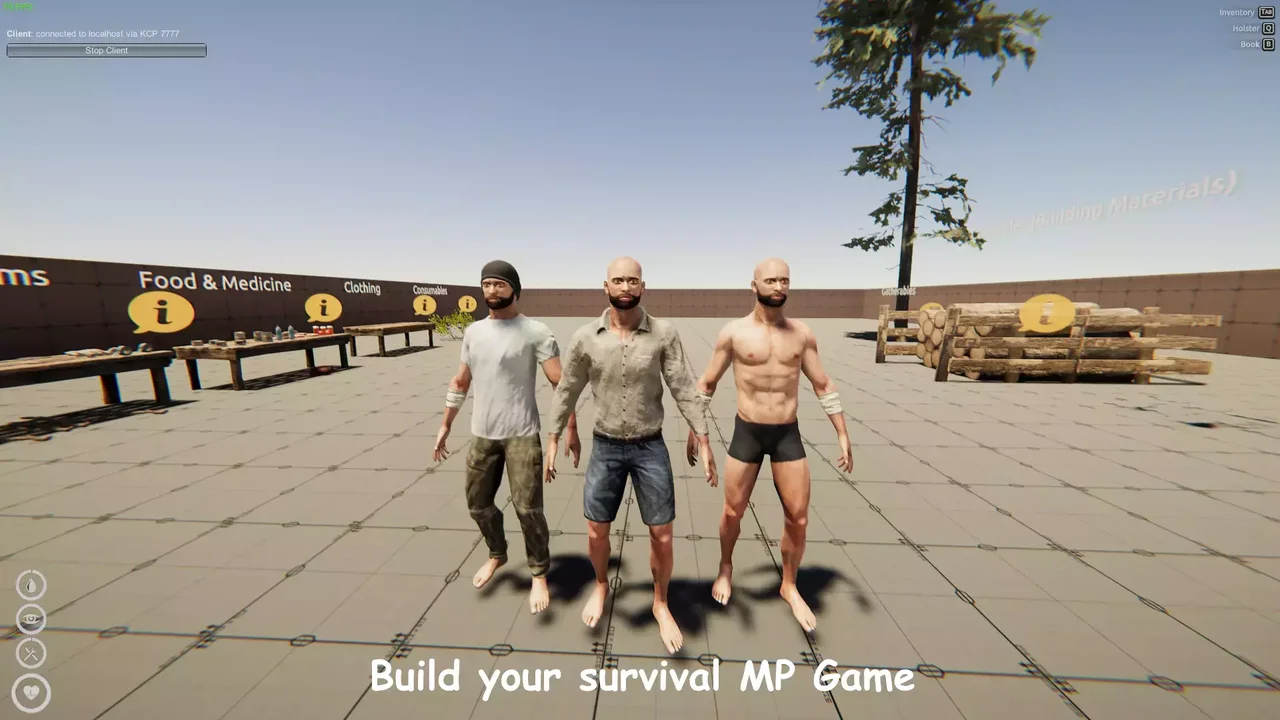 Multiplayer (STP) Survival Template PRO