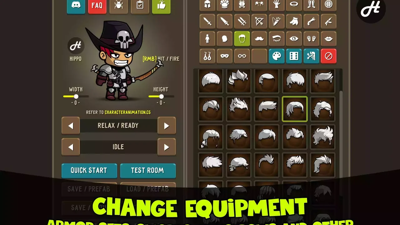Fantasy Heroes: Character Editor
