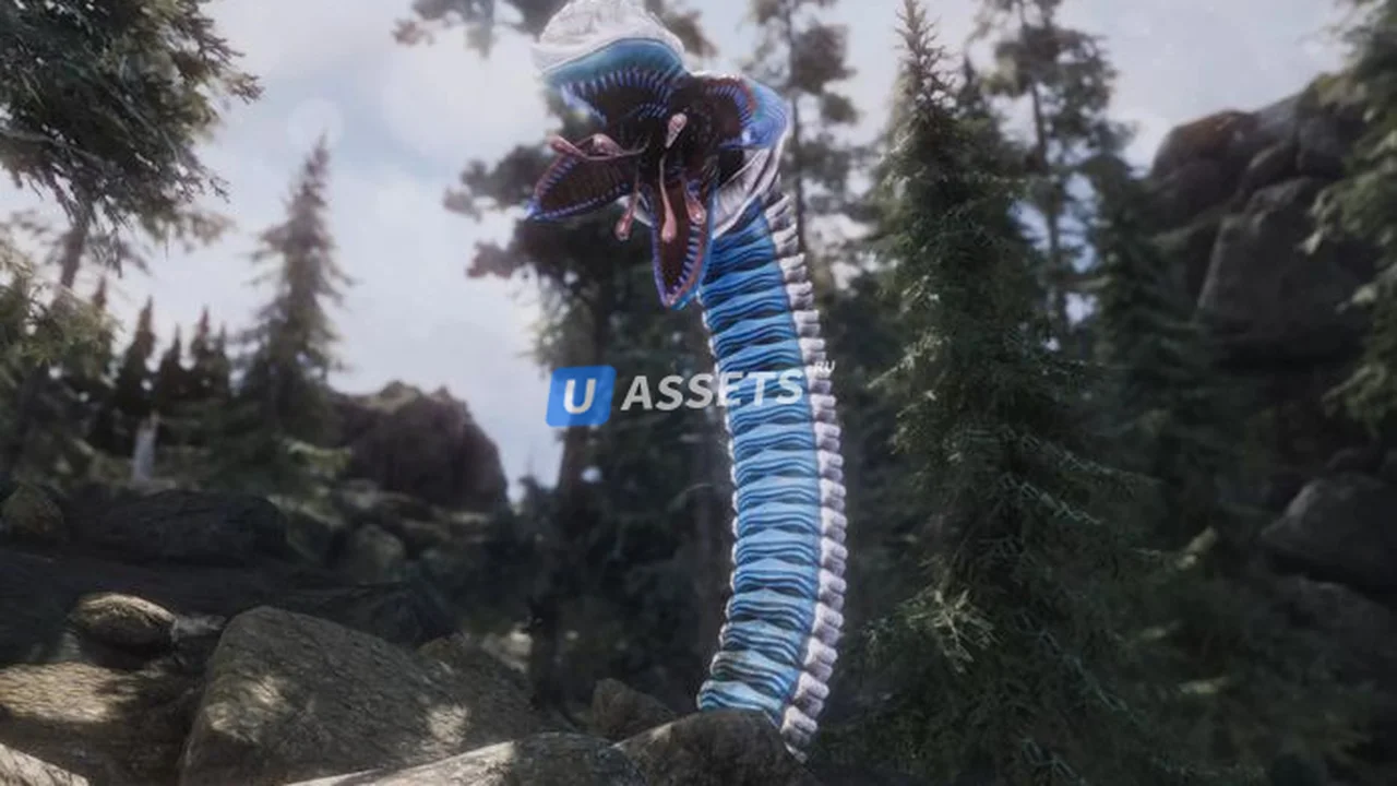 Giant Worm Pack PBR