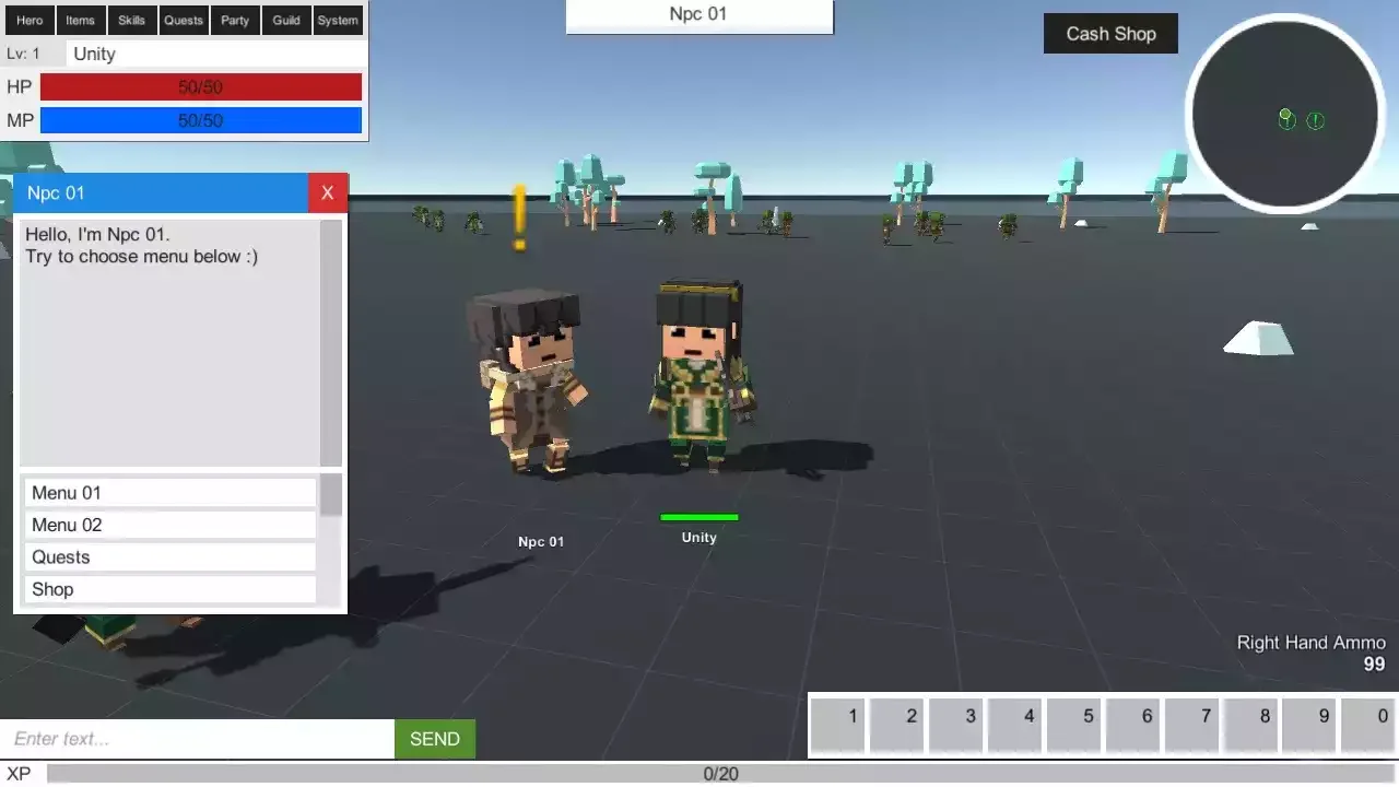 MMORPG KIT 2D 3D Survival