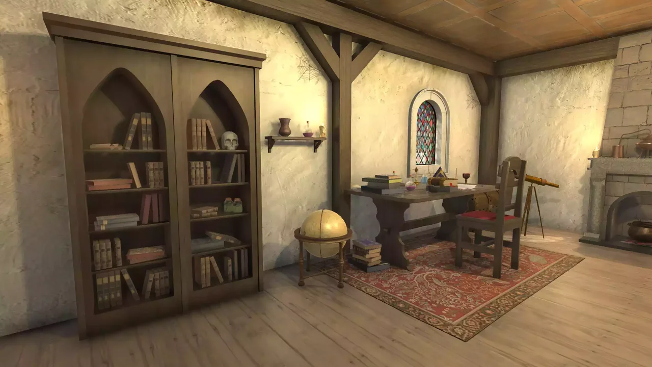 Alchemy laboratory