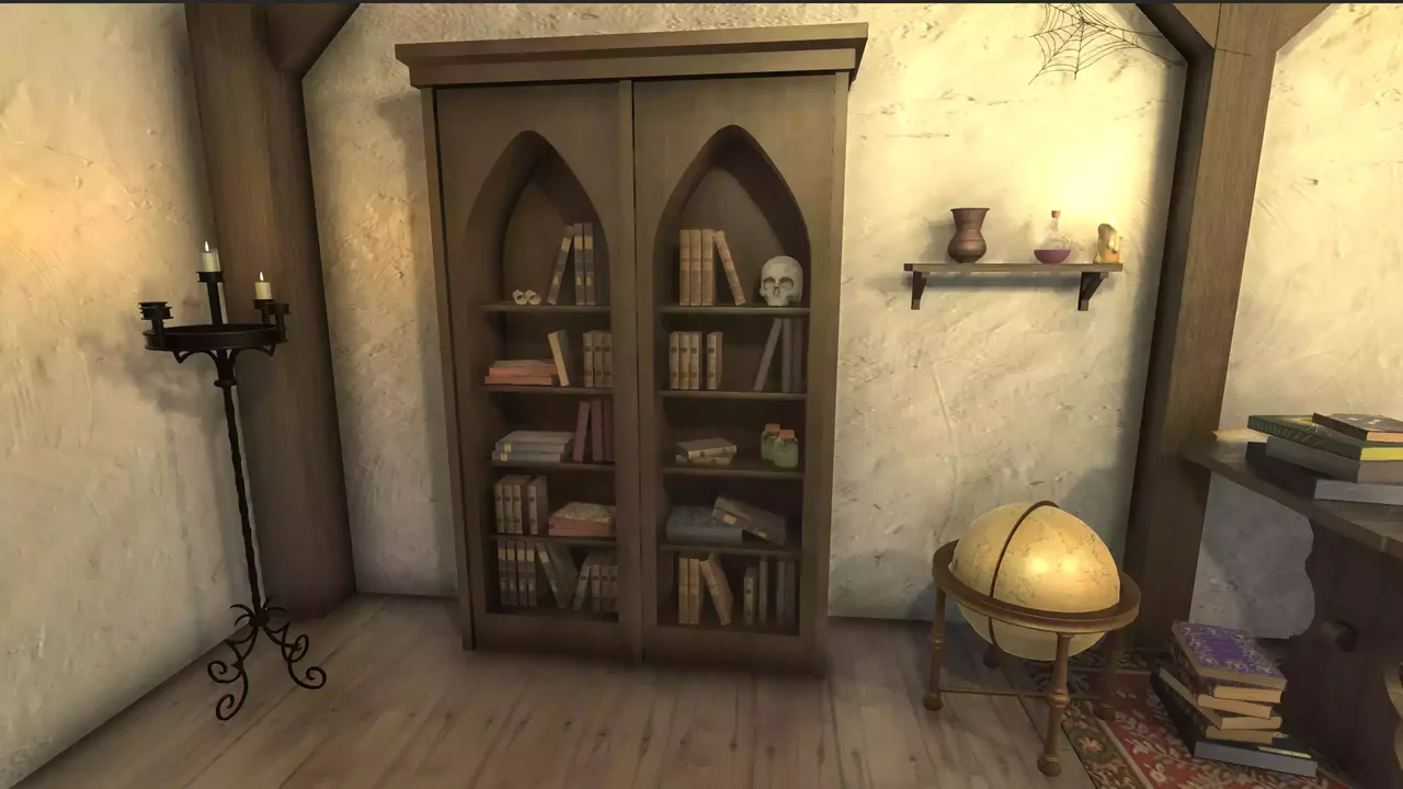 Alchemy laboratory