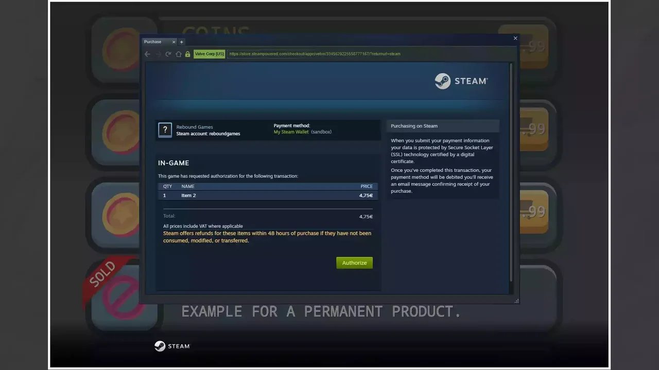 Simple IAP System