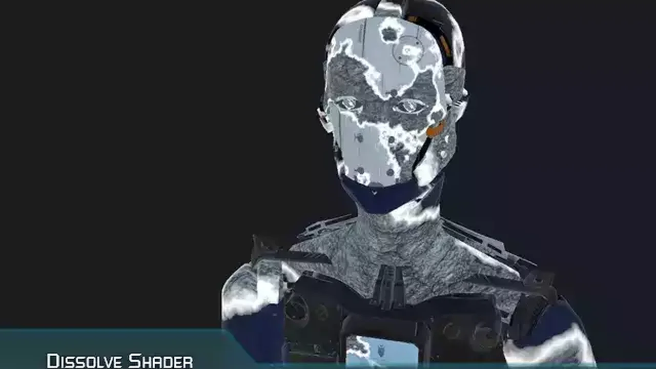 Sci-Fi - Dissolve Shaders