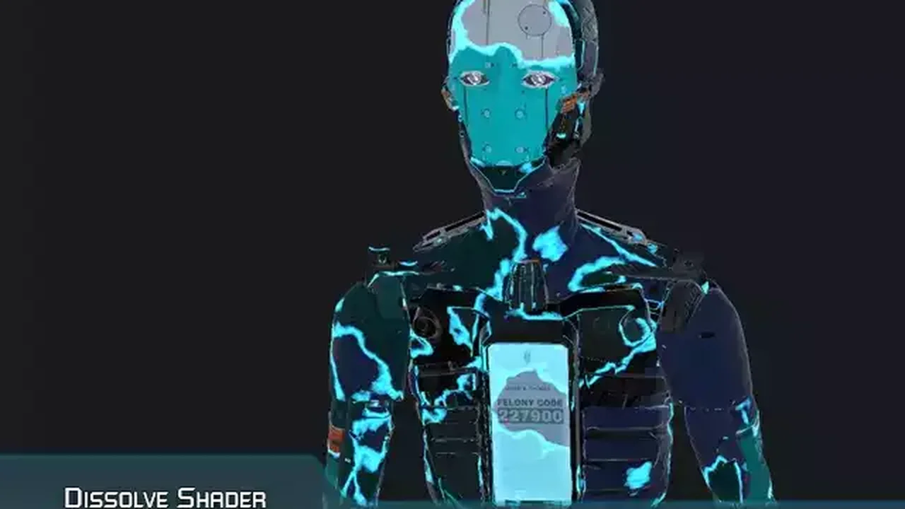 Sci-Fi - Dissolve Shaders