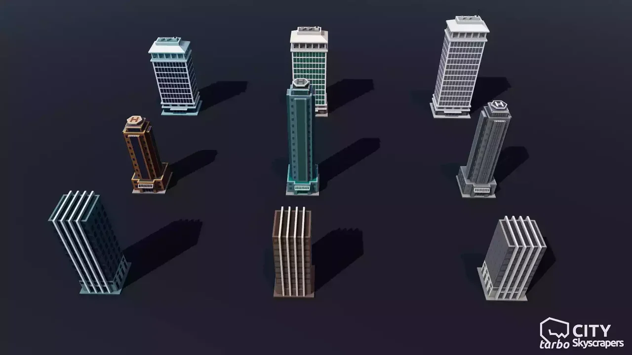 Turbo City Skyscraper Pack