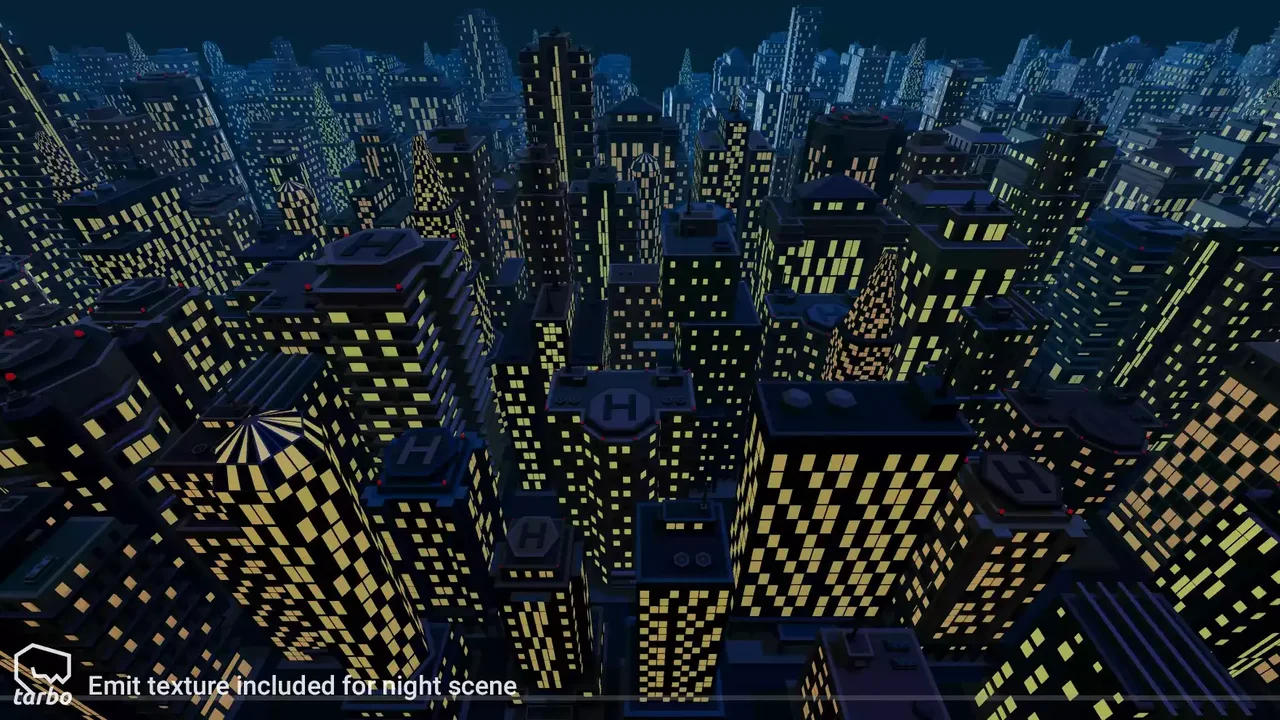 Turbo City Skyscraper Pack