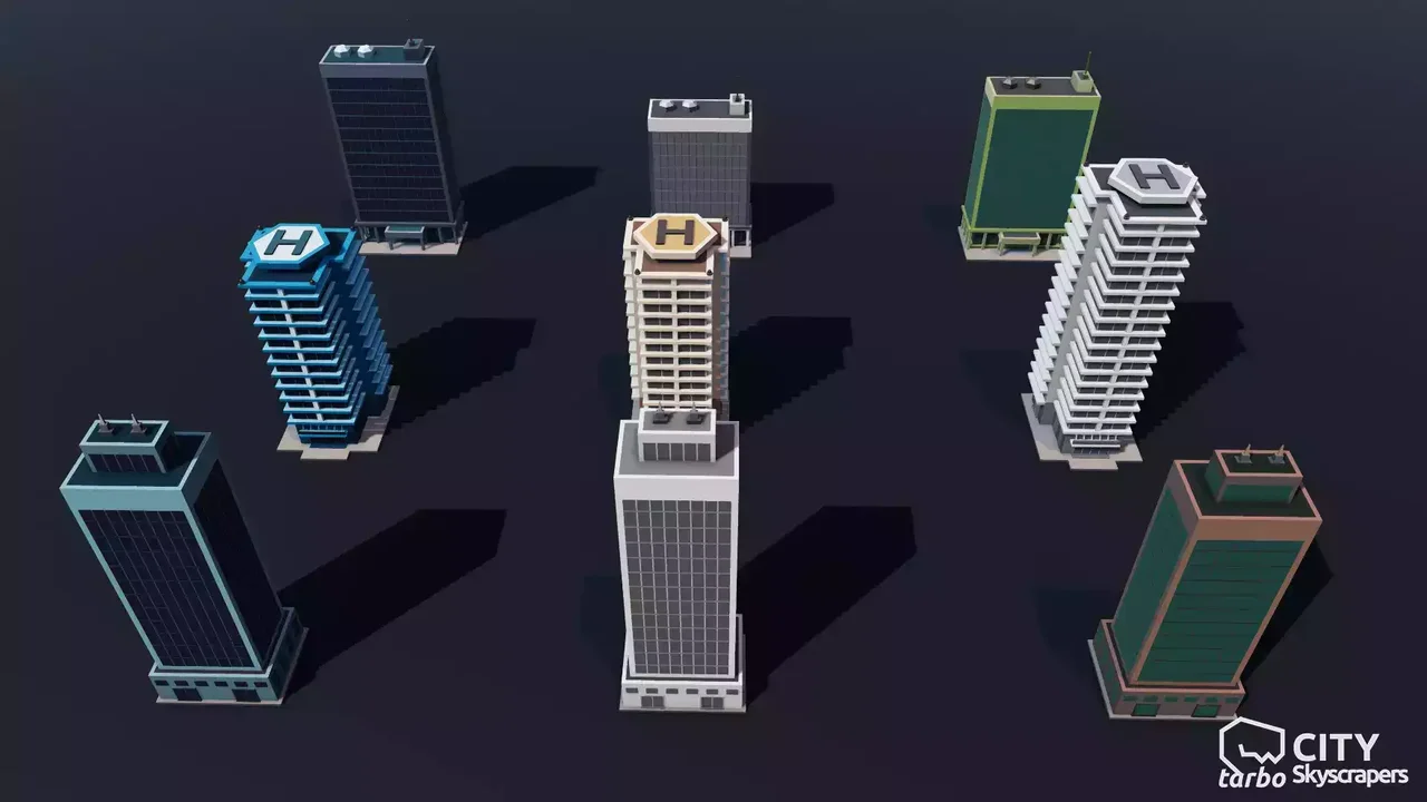 Turbo City Skyscraper Pack
