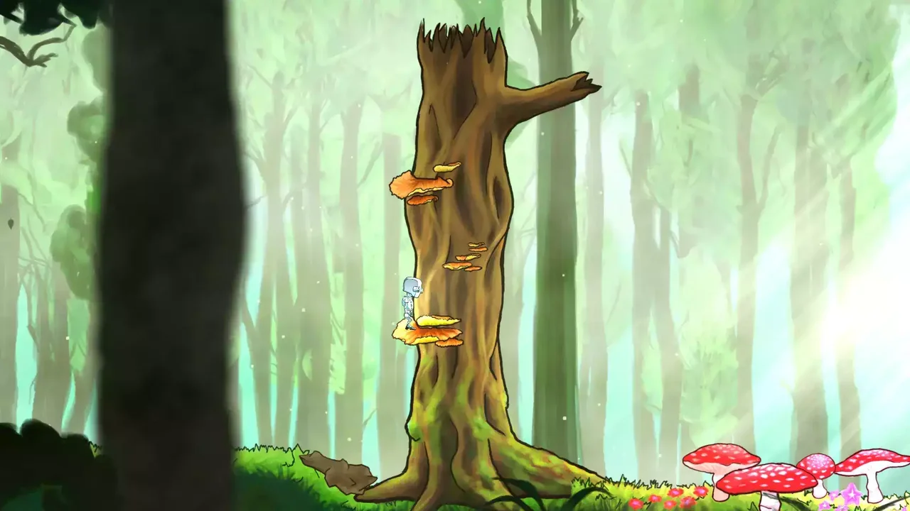 2D Magical Forest 4K Art Pack. Hand Drawn, Pastel Style!