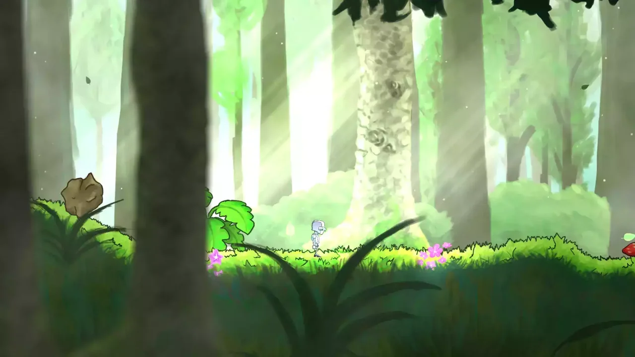 2D Magical Forest 4K Art Pack. Hand Drawn, Pastel Style!
