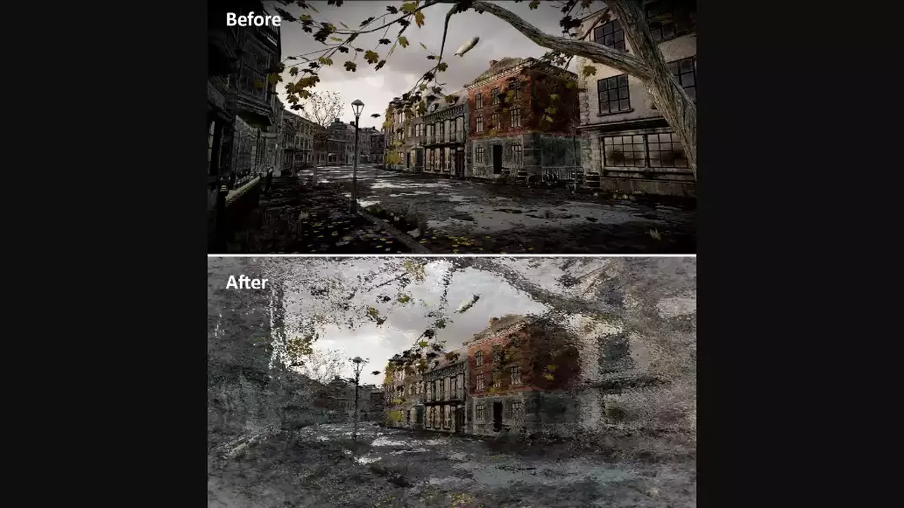Fast Frost Rain Steam ( Mobile , URP , VR , AR , LWRP )