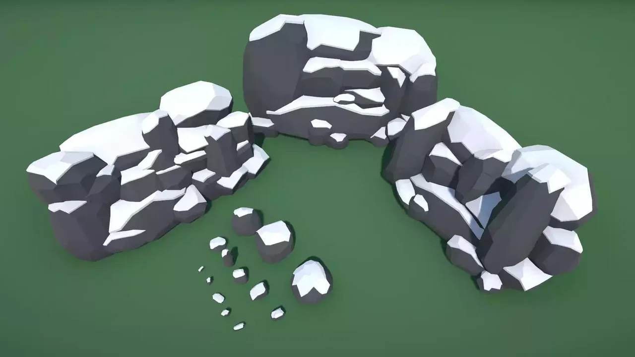 Rocks Pack - Low Poly Nature