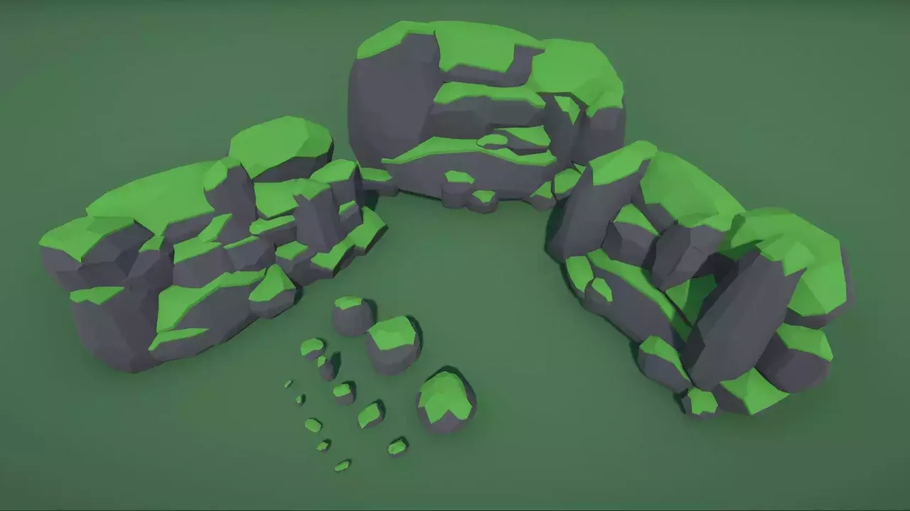 Rocks Pack - Low Poly Nature