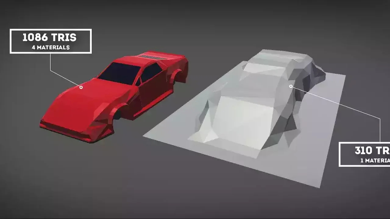 LCar - (Low poly car pack + Bonus)