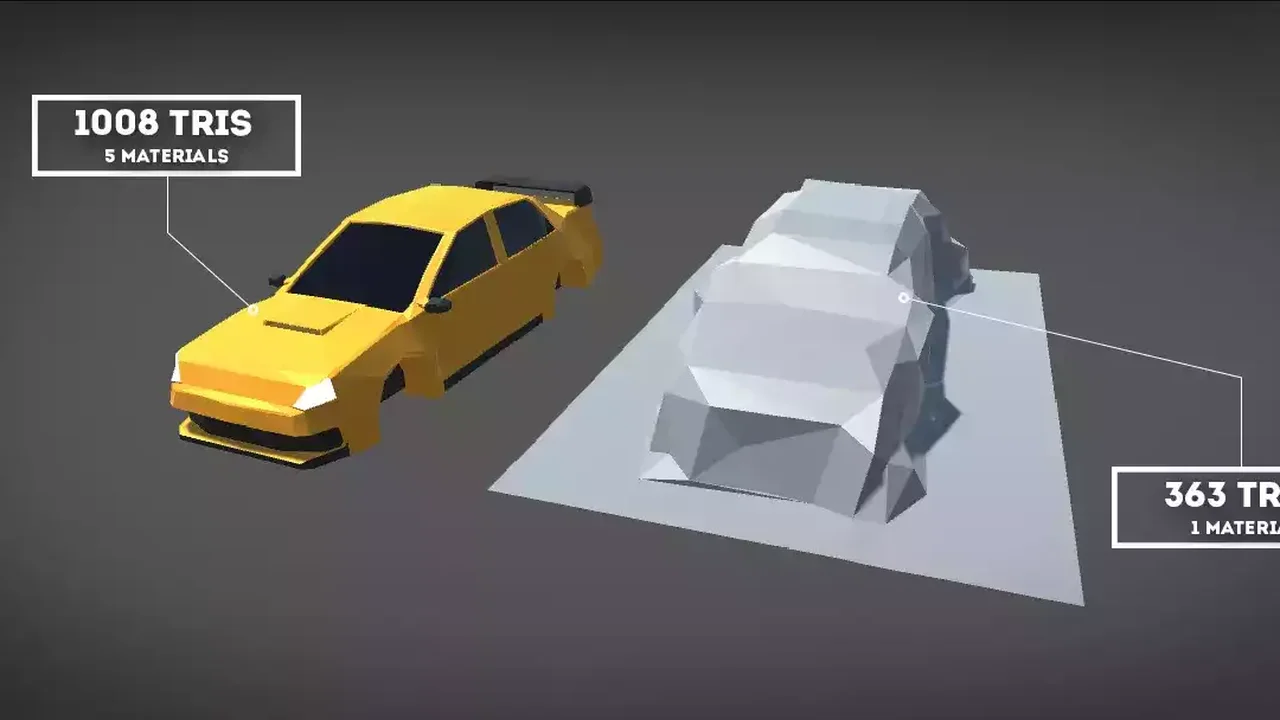 LCar - (Low poly car pack + Bonus)
