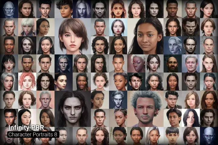 Character Portraits Pack 8