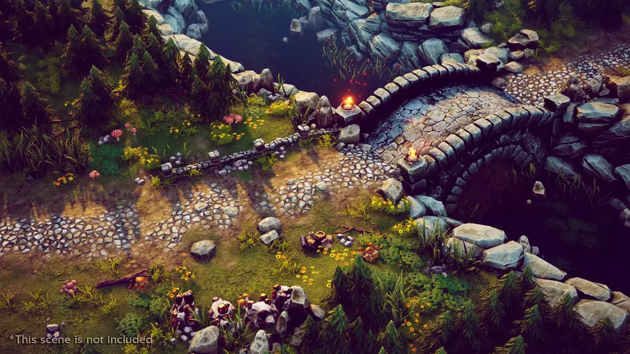 Top Down - Fantasy Forest