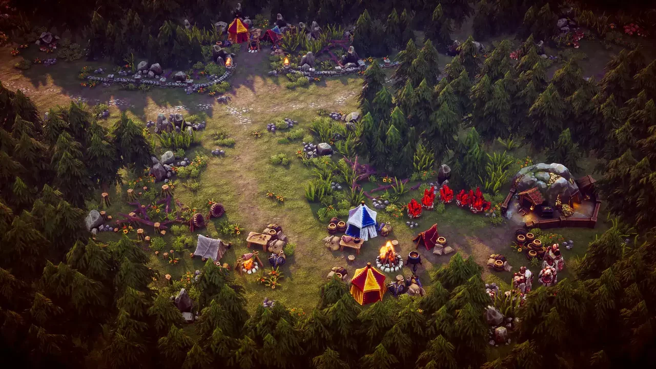 Top Down - Fantasy Forest (HDRP)