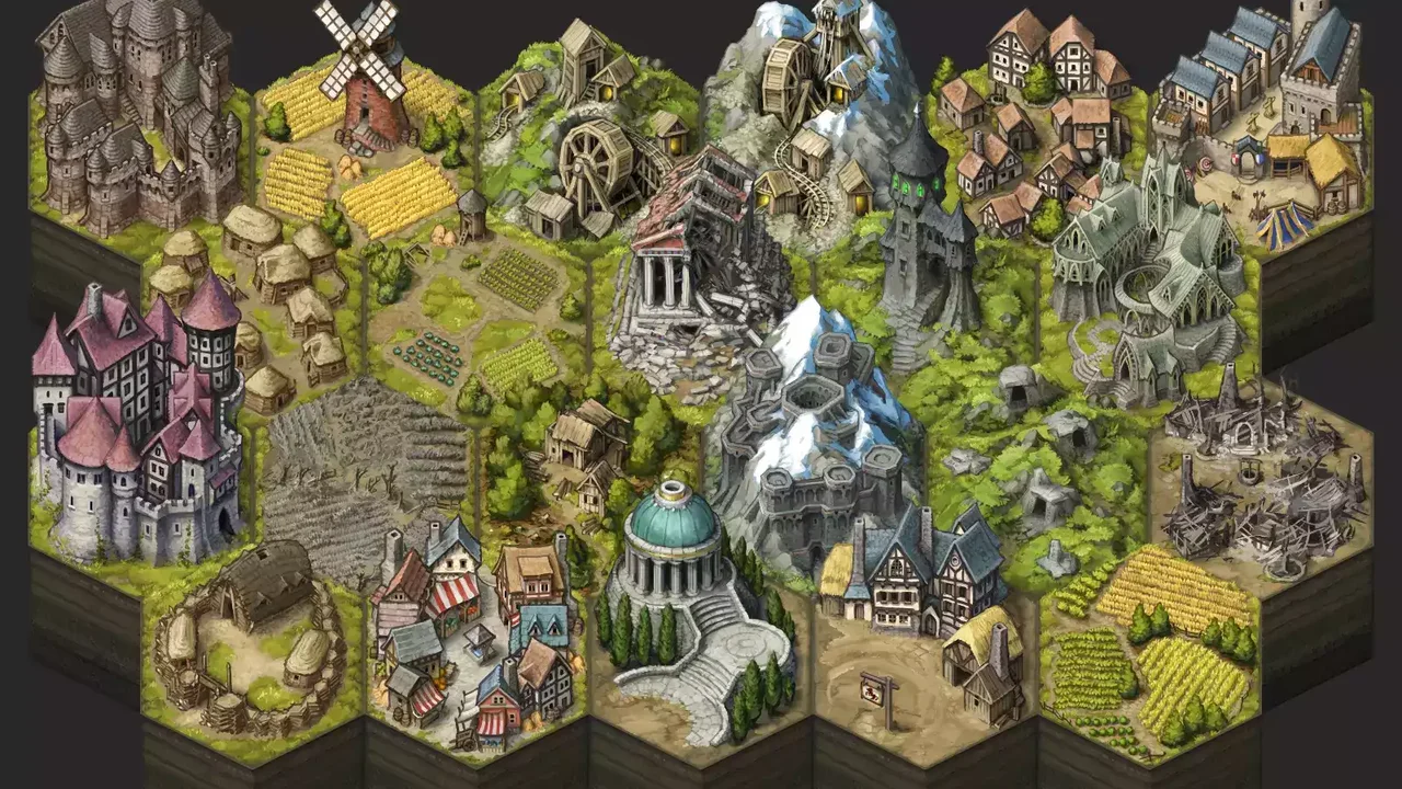 Hex Medieval-Fantasy Locations