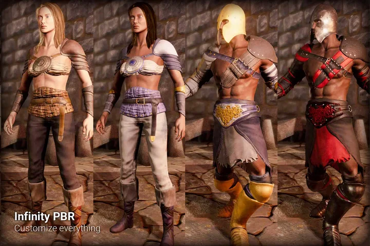 Human Character - Fantasy RPG