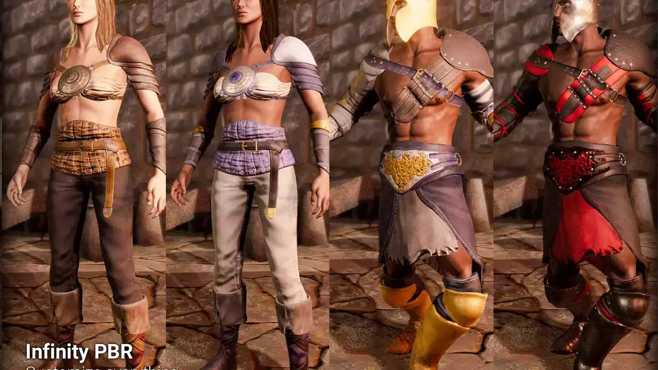 Human Character - Fantasy RPG