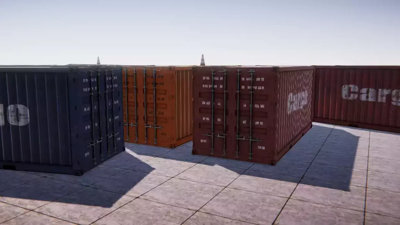 Industrial Props Pack - PBR
