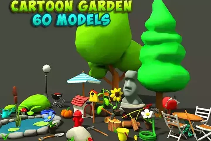 Cartoon Garden