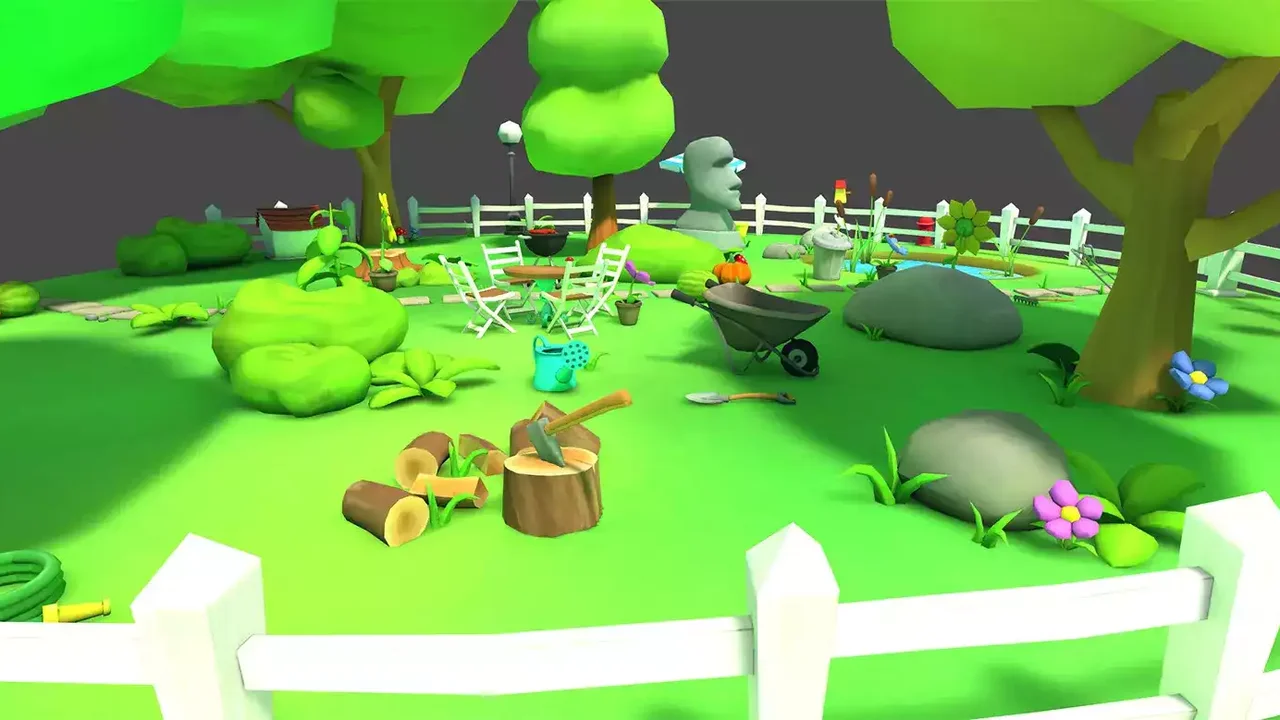 Cartoon Garden