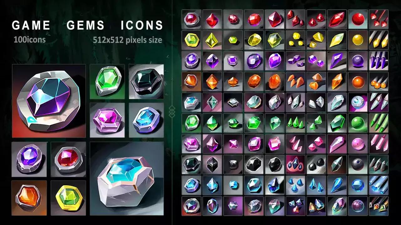 Gems Icons