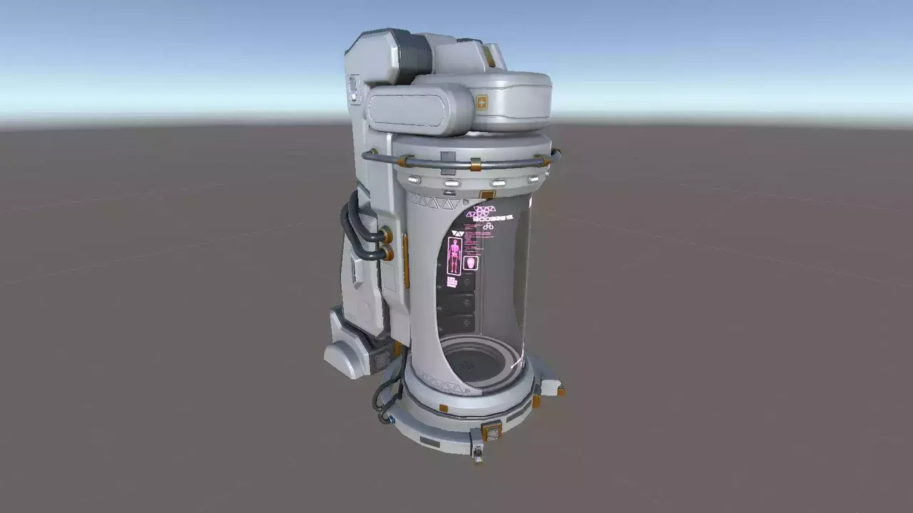 Sci-Fi Medical Tube