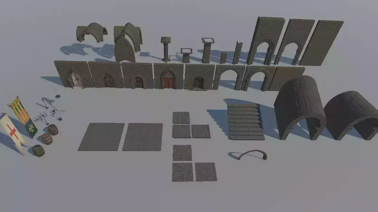 Modular Medieval Dungeon