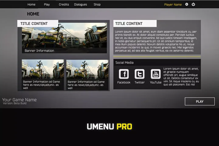 UMenu Pro