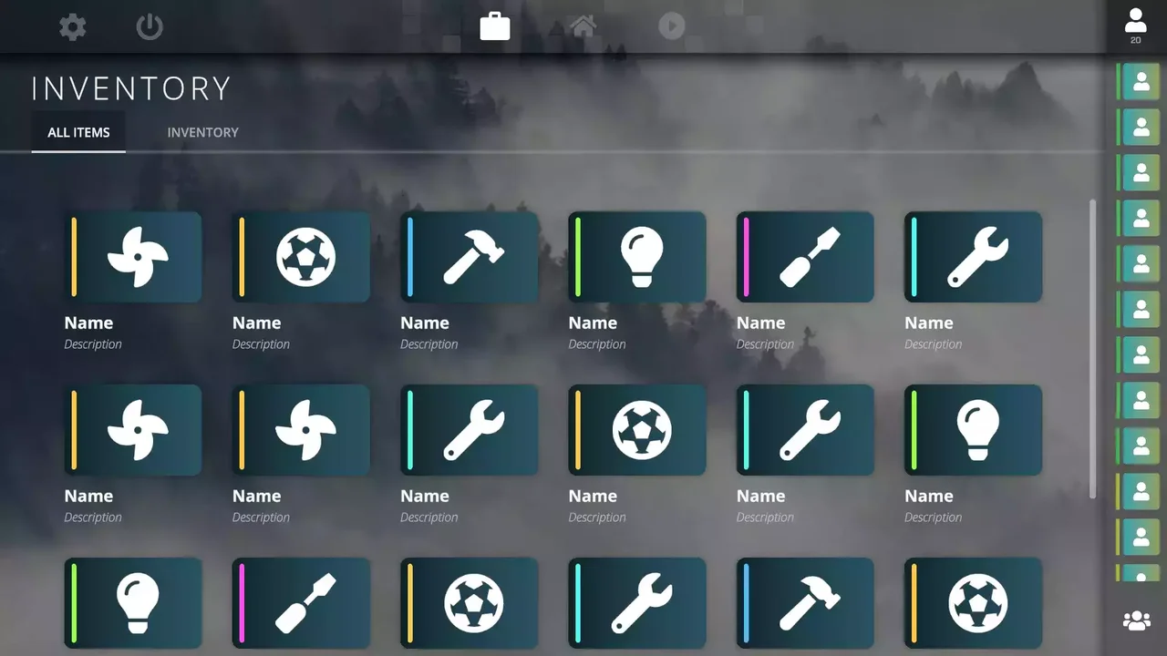 Refine UI - Game menu