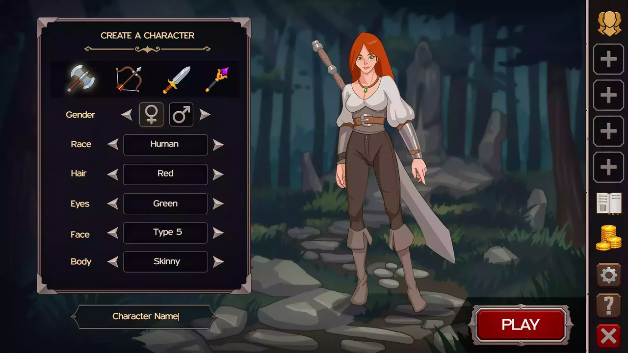 Classic Fantasy RPG - UI Kit