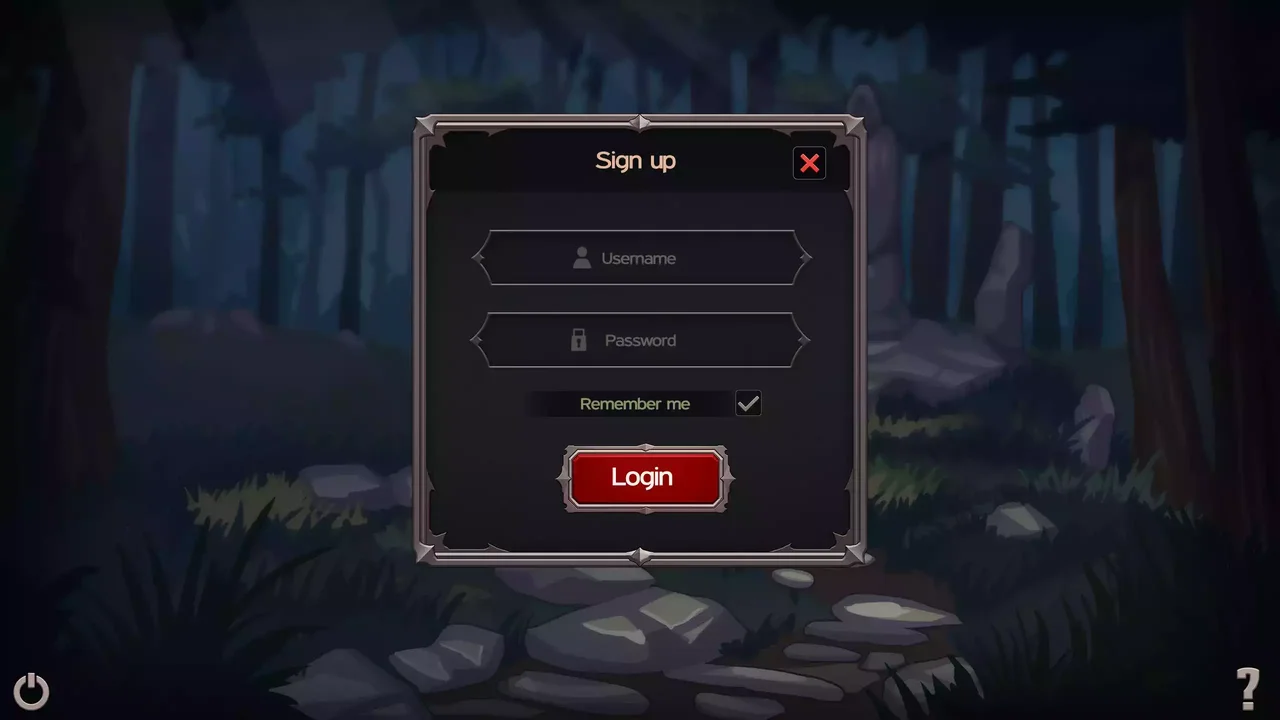 Classic Fantasy RPG - UI Kit