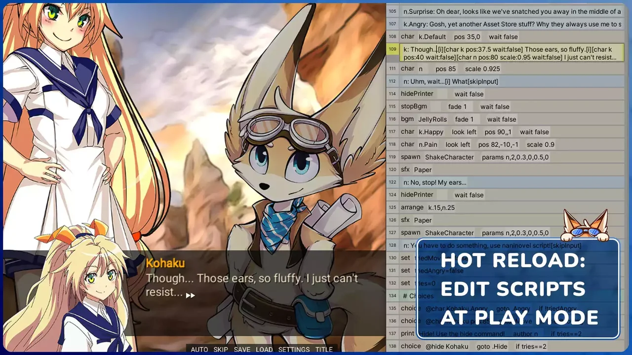 Naninovel - Visual Novel Engine