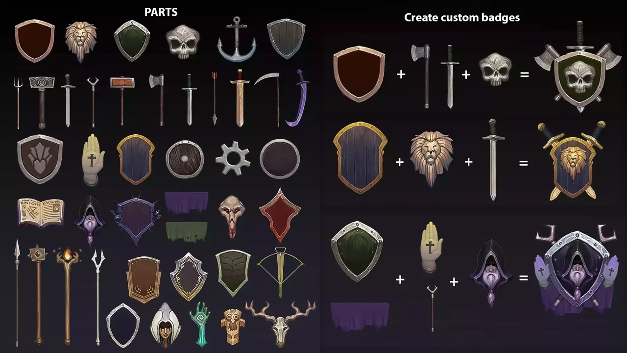 Universal Badges pack