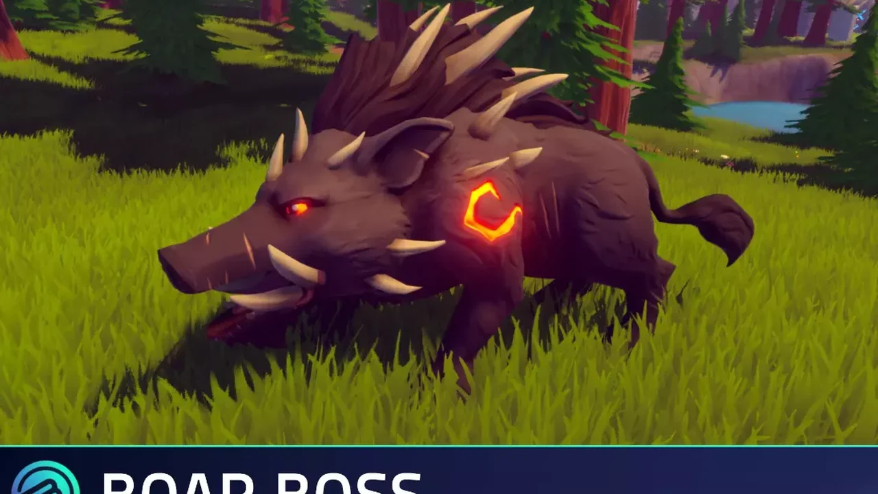 Stylized Boar Boss