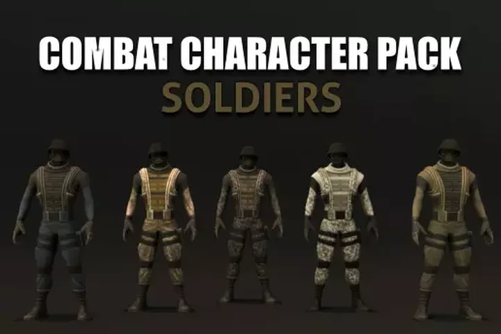 Combat Character Pack: Soldier